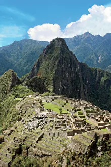 Peru, Machu Picchu, the ancient lost city of the Inca Peru, Machu Picchu, the ancient lost city of the Inca
