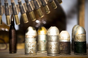 Phonsavan in Laos. Bombs and shells are seen everywhere in this town as in this collection Phonsavan in Laos. Bombs and shells are seen everywhere in this town as in this collection
