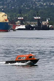 Pilot boat at Port Vancouver in British Columbia, Canada Pilot boat at Port Vancouver in British Columbia, Canada