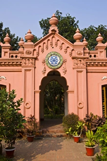 The pink coloured Ahsan Manzil palace in Dhaka, Bangladesh, Asia The pink coloured Ahsan Manzil palace in Dhaka, Bangladesh, Asia