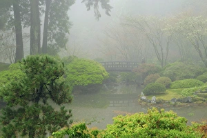 Portland Japanese Garden Fogged In: Portland, Oregon USA Portland Japanese Garden Fogged In: Portland, Oregon USA