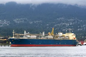 Prince of Tokyo freighter at Port Vancouver in British Columbia, Canada Prince of Tokyo freighter at Port Vancouver in British Columbia, Canada