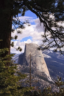 Profile of Half Dome from Glacier Point. Yosemite, California, US Profile of Half Dome from Glacier Point. Yosemite, California, US
