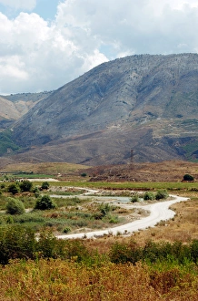 REPUBLIC OF ALBANIA. MESOPOTAM. Landscape around the city REPUBLIC OF ALBANIA. MESOPOTAM. Landscape around the city