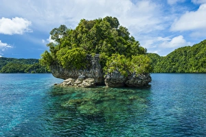Rock arch in the Rock islands, Palau, Central Pacific Rock arch in the Rock islands, Palau, Central Pacific