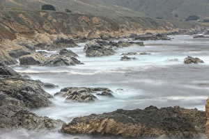 Rolling surf from the Pacific. Garrapata State Park, Big Sur, California, US Rolling surf from the Pacific. Garrapata State Park, Big Sur, California, US