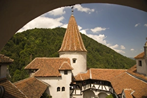 Romania, Bran. 14th Century Bran Castle (Draculas Castle). (RF) Romania, Bran. 14th Century Bran Castle (Draculas Castle). (RF)
