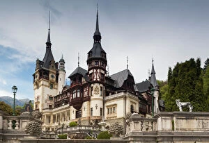 Images Dated 9th May 2014: Romania, Transylvania, Sinaia, Peles Castle, built 1875-1914