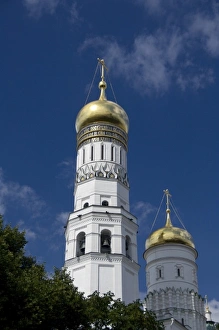 Russia, Moscow, The Kremlin. Ivan the Great Bell Tower Russia, Moscow, The Kremlin. Ivan the Great Bell Tower