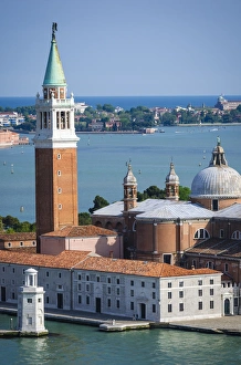 San Giorgio Maggiore church and the Venetian Lagoon, Venice, Veneto, Italy San Giorgio Maggiore church and the Venetian Lagoon, Venice, Veneto, Italy