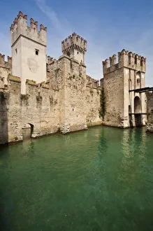 Scaliger Castle Italy Prints: Scaliger Castle