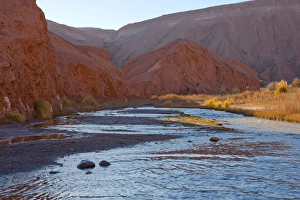 The site of the river crossing from San Pedro de Atacama to Catarpe in the Atacama desert The site of the river crossing from San Pedro de Atacama to Catarpe in the Atacama desert