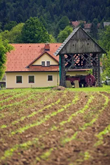 SLOVENIA-Dolenjska-Gabrovcec: Slovenian Hayloft SLOVENIA-Dolenjska-Gabrovcec: Slovenian Hayloft