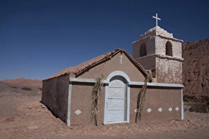A small, abandoned church outside of San Pedro de Atacama A small, abandoned church outside of San Pedro de Atacama