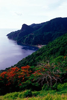 Soufriere, Soufriere Bay, Southern Coast, Dominica, Caribbean Soufriere, Soufriere Bay, Southern Coast, Dominica, Caribbean