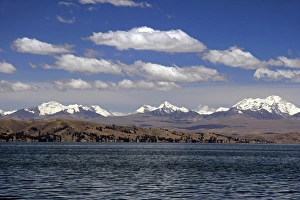 South America, Bolivia, Lake Titicaca. Scenic mountains of Lake Titicaca South America, Bolivia, Lake Titicaca. Scenic mountains of Lake Titicaca