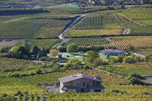 Spain, Basque Country Region, La Rioja Area, Alava Province, Laguardia, elevated Spain, Basque Country Region, La Rioja Area, Alava Province, Laguardia, elevated