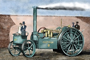 Spanish traction engine Castilla by Pedro de Ribera Spanish traction engine Castilla by Pedro de Ribera