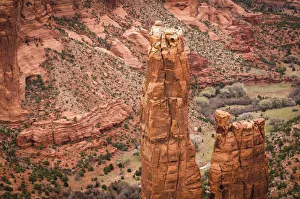 Spider Rock, Canyon de Chelly National Monument, Arizona, USA Spider Rock, Canyon de Chelly National Monument, Arizona, USA