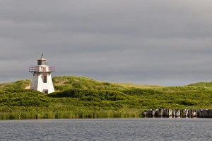 St. Peters Harbour, Prince Edward Island. Lighthouse St. Peters Harbour, Prince Edward Island. Lighthouse