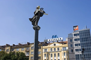 St. Sofia (Sveta Sofia) statue erected in 2001, Sofia, Bulgaria St. Sofia (Sveta Sofia) statue erected in 2001, Sofia, Bulgaria
