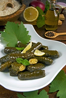 Stuffed vine leaves, Dolmades, Arabic countries, Arabic cooking, Greek food, Turkish food Stuffed vine leaves, Dolmades, Arabic countries, Arabic cooking, Greek food, Turkish food