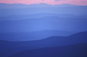 Sunset as seen from Lakes of the Clouds Hut in the White Mountains of NH Sunset as seen from Lakes of the Clouds Hut in the White Mountains of NH