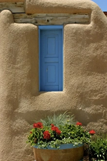 Taos, New Mexico, United States.Typical New Mexico adobe architecture Taos, New Mexico, United States.Typical New Mexico adobe architecture