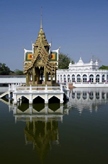 Thailand, Bangkok. Ayuthaya Province. Bang Pa-in Palace (aka Royal Summer Palace) Thailand, Bangkok. Ayuthaya Province. Bang Pa-in Palace (aka Royal Summer Palace)