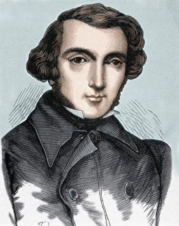 Tocqueville, Alexis Henri Clrete, Earl of (1805-1859). French writer and politician Tocqueville, Alexis Henri Clrete, Earl of (1805-1859). French writer and politician