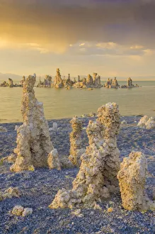 Tufas on Mono Lake, Eastern Sierras, California, USA Tufas on Mono Lake, Eastern Sierras, California, USA