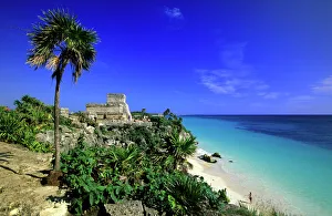 Images Dated 2008: Tulum Mexico Print