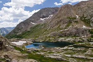 Twin Lakes Basin, Weminuche Wilderness, Needle Range, San Juan National Forest, Colorado Twin Lakes Basin, Weminuche Wilderness, Needle Range, San Juan National Forest, Colorado