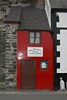 UK - Wales - Conway, the smallest house in Great Britain UK - Wales - Conway, the smallest house in Great Britain
