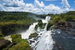 Unesco world heritage sight, the Iguazu waterfalls, Argentina, South America Unesco world heritage sight, the Iguazu waterfalls, Argentina, South America