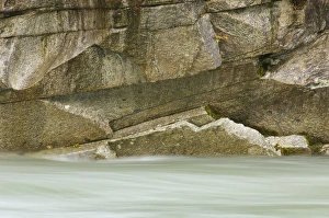 United States, Washington, Snohomish County, Eagle Falls, blurred river in front United States, Washington, Snohomish County, Eagle Falls, blurred river in front