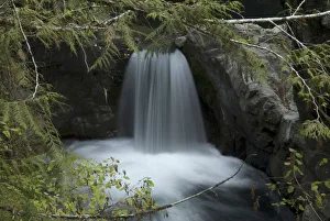 Upper Falls, Little Qualicum Falls Provincial Park, Vancouver Island, British Columbia Upper Falls, Little Qualicum Falls Provincial Park, Vancouver Island, British Columbia