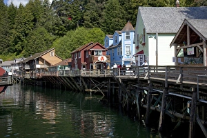USA, Alaska, Ketchikan, downtown Creek Street USA, Alaska, Ketchikan, downtown Creek Street