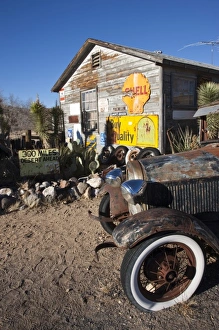 USA, Arizona, Hackberry. Rt. 66 Town, Old Rt 66 Visitor Center USA, Arizona, Hackberry. Rt. 66 Town, Old Rt 66 Visitor Center