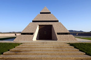 USA, California. Intended as a monument to humanity, Felicity was created by Jacques-Andre USA, California. Intended as a monument to humanity, Felicity was created by Jacques-Andre
