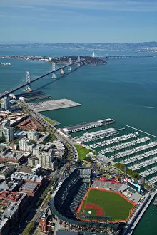 USA, California, San Francisco - AT&T Park / Giants Ballpark (home of San Francisco USA, California, San Francisco - AT&T Park / Giants Ballpark (home of San Francisco