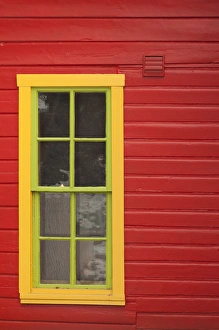 USA, Colorado, Crested Butte, house detail, winter USA, Colorado, Crested Butte, house detail, winter