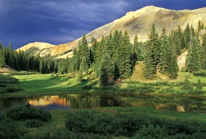 USA, Colorado. Red Mountain at sunset. Credit as: Nancy Rotenberg / Jaynes Gallery / DanitaDelimont USA, Colorado. Red Mountain at sunset. Credit as: Nancy Rotenberg / Jaynes Gallery / DanitaDelimont