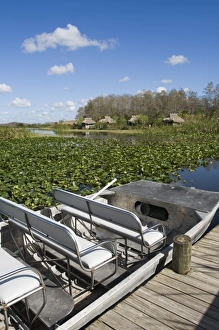 USA, Florida, Big Cypress Seminole Reservation: Billie Swamp Safari, Airboat USA, Florida, Big Cypress Seminole Reservation: Billie Swamp Safari, Airboat
