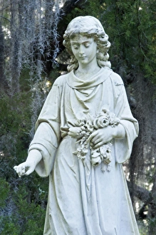 USA, GA, Savannah, Bonaventure Cemetary, Angel Statue USA, GA, Savannah, Bonaventure Cemetary, Angel Statue