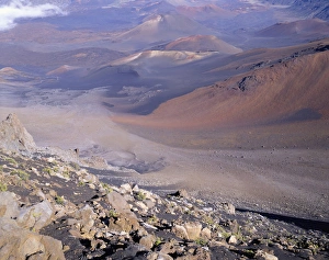 USA, Hawaii, Crater, Haleakala National Park, Maui, Hawaii USA, Hawaii, Crater, Haleakala National Park, Maui, Hawaii