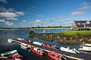 USA, Massachusetts, Cape Ann, Gloucester. Annisquam Harbor, summer USA, Massachusetts, Cape Ann, Gloucester. Annisquam Harbor, summer
