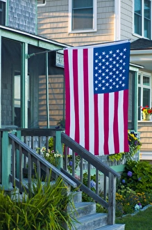 USA, Massachusetts, Rockport, Long Beach, porch USA, Massachusetts, Rockport, Long Beach, porch