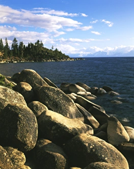 USA, Nevada, Nevada State Park, View of lake tahoe USA, Nevada, Nevada State Park, View of lake tahoe
