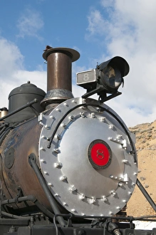 USA, Nevada. Old steam locomotive at historic Gold Hill train station, our side Virginia CIty USA, Nevada. Old steam locomotive at historic Gold Hill train station, our side Virginia CIty